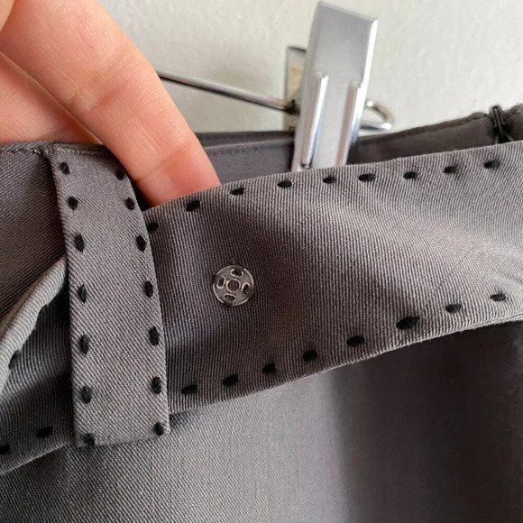 TEHAMA Gray Activewear Mini Tennis Belted Golf Skirt Skort Size 8 - Picture 3 of 12